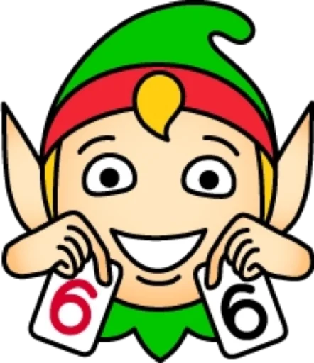 🃏 Стикер «Эльф» для Telegram