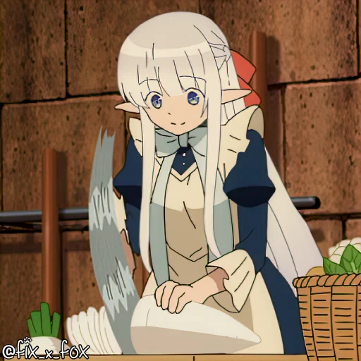 😋 Стикер «Elf Bride» для Telegram