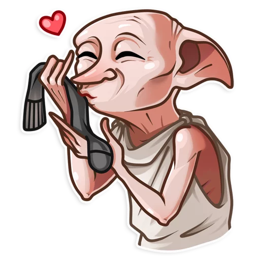 😘 Стикер «Dobby» для Telegram