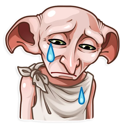 😢 Стикер «Dobby» для Telegram