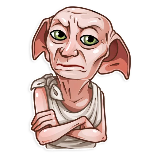 🤨 Стикер «Dobby» для Telegram
