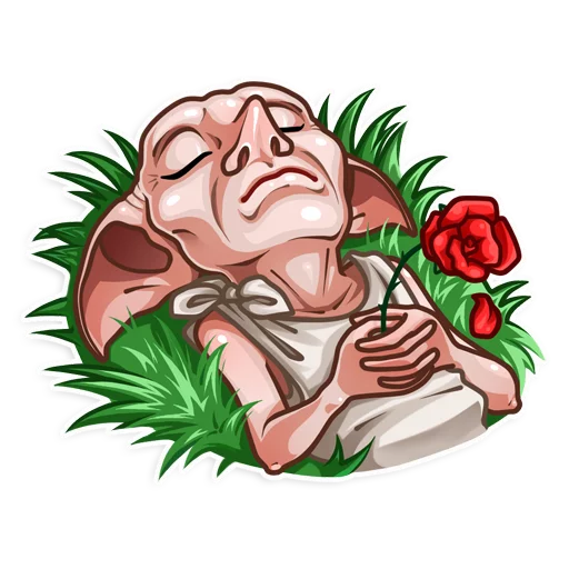 😵 Стикер «Dobby» для Telegram