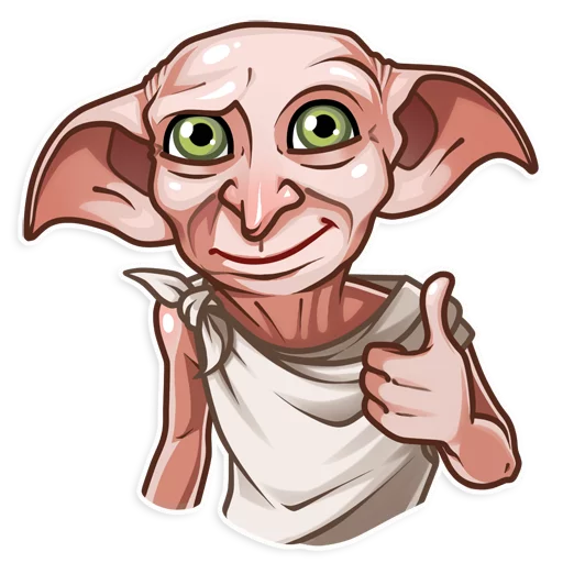 👍 Стикер «Dobby» для Telegram