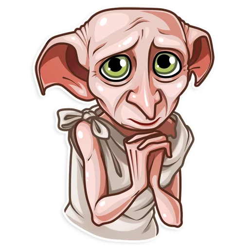 🙏 Стикер «Dobby» для Telegram