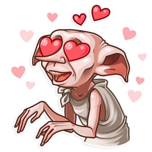 😍 Стикер «Dobby» для Telegram
