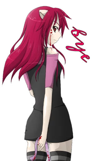 👋 Стикер «ELFEN LIED [รקร]» для Telegram