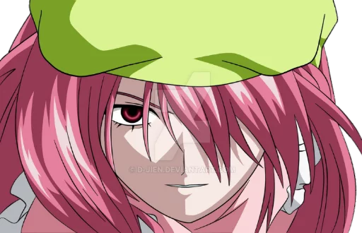 😈 Стикер «ELFEN LIED [รקร]» для Telegram