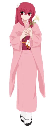 🌺 Стикер «ELFEN LIED [รקร]» для Telegram