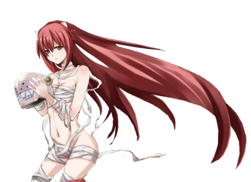 😕 Стикер «ELFEN LIED [รקร]» для Telegram