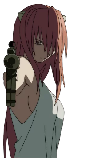 🔫 Стикер «ELFEN LIED [รקร]» для Telegram