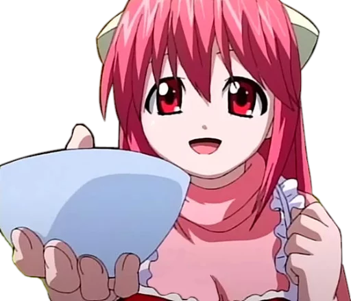 🍚 Стикер «ELFEN LIED [รקร]» для Telegram