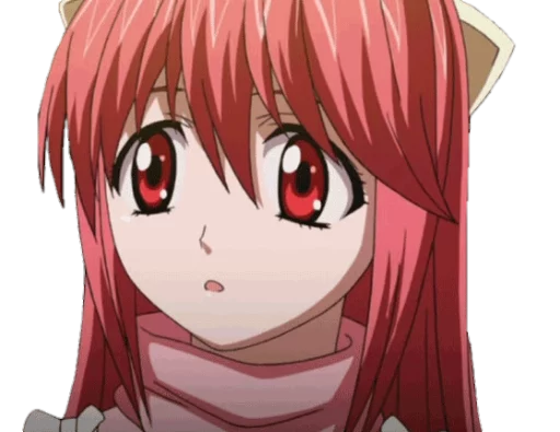 😦 Стикер «ELFEN LIED [รקร]» для Telegram