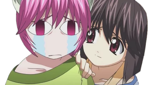 😭 Стикер «ELFEN LIED [รקร]» для Telegram