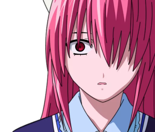 😧 Стикер «ELFEN LIED [รקร]» для Telegram