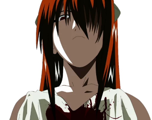 😤 Стикер «ELFEN LIED [รקร]» для Telegram