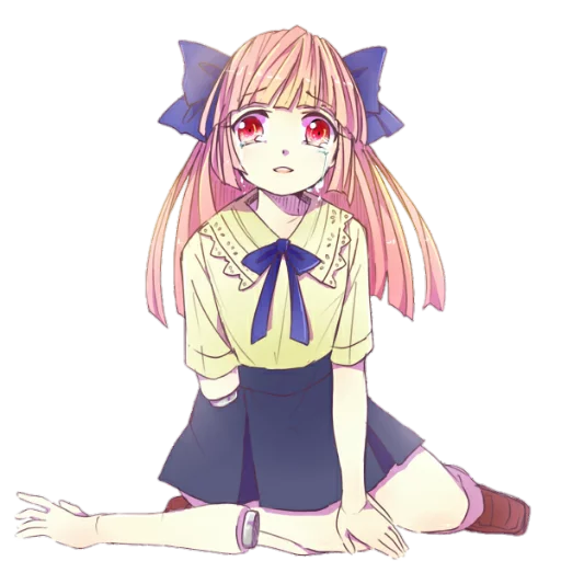 😭 Стикер «ELFEN LIED [รקร]» для Telegram