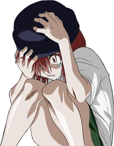 😱 Стикер «ELFEN LIED [รקร]» для Telegram
