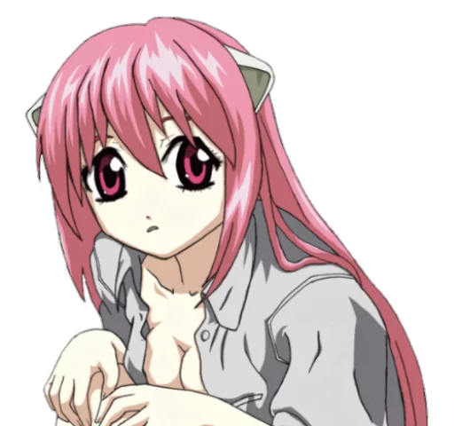 😶 Стикер «ELFEN LIED [รקร]» для Telegram