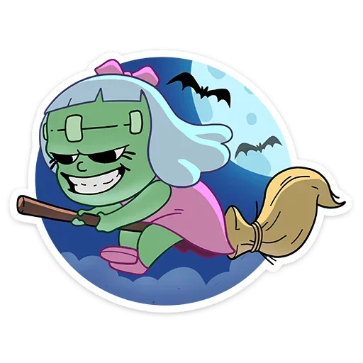 🧹 Стикер «Эля» для Telegram