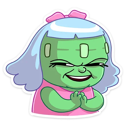 😈 Стикер «Эля» для Telegram