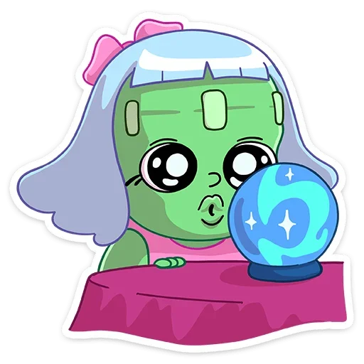 🔮 Стикер «Эля» для Telegram