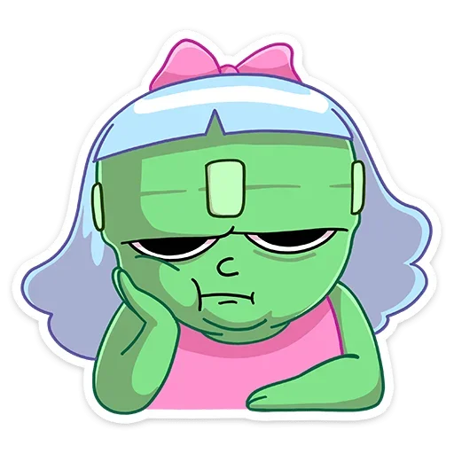 😫 Стикер «Эля» для Telegram
