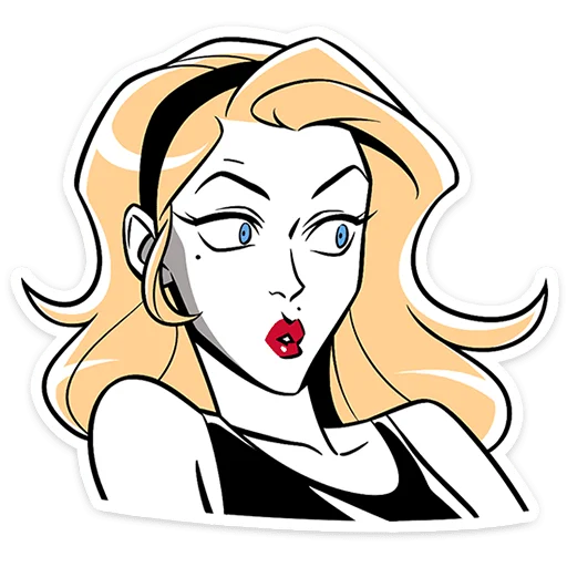 ⭐ Стикер «Элинор и Джордж» для Telegram