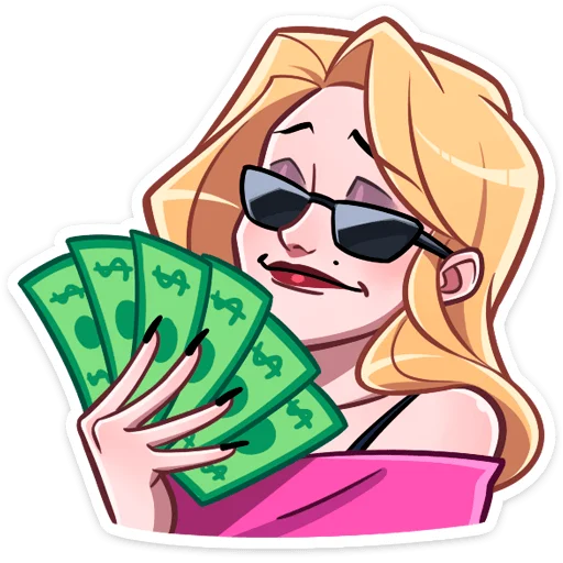 💰 Стикер «Элинор» для Telegram
