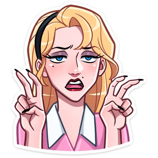 ✌️ Стикер «Элинор» для Telegram