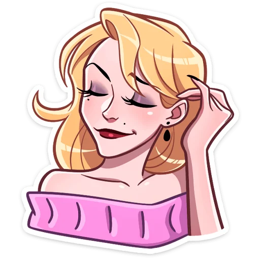 ☺ Стикер «Элинор» для Telegram