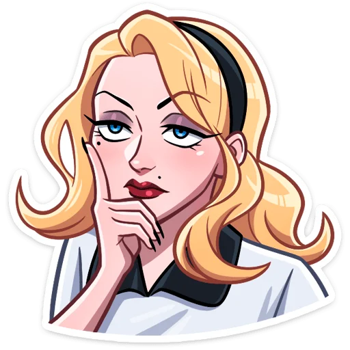 🤔 Стикер «Элинор» для Telegram
