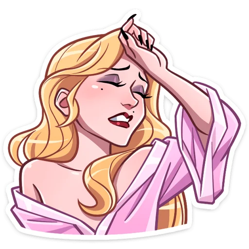 😵 Стикер «Элинор» для Telegram