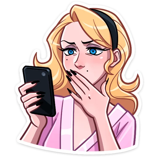 🤭 Стикер «Элинор» для Telegram