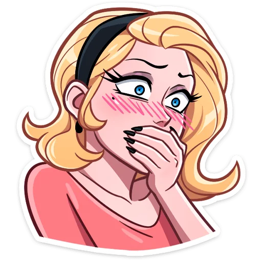☺ Стикер «Элинор» для Telegram