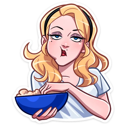 🍴 Стикер «Элинор» для Telegram