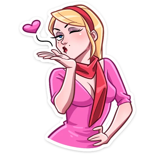 😍 Стикер «Элинор» для Telegram