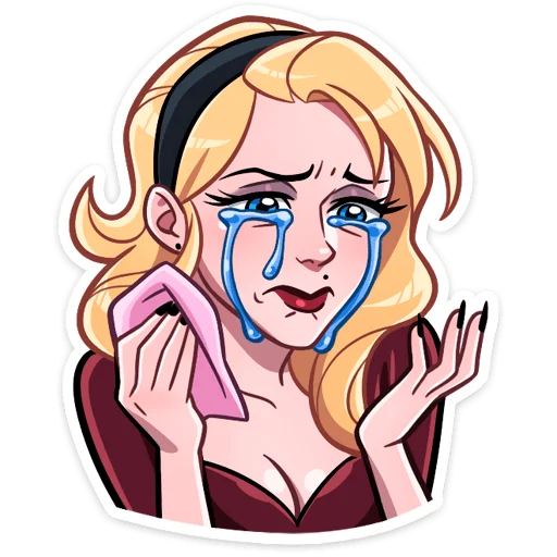 😢 Стикер «Элинор» для Telegram