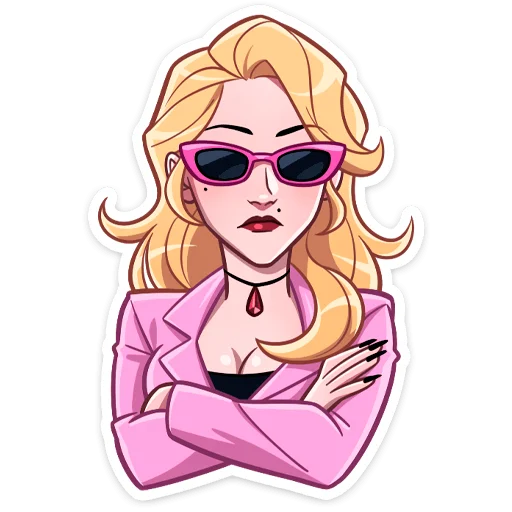 😎 Стикер «Элинор» для Telegram