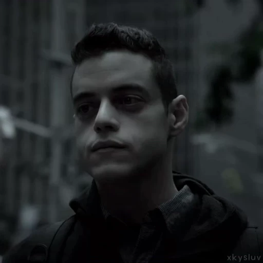 😐 Стикер «Elliot Alderson» для Telegram