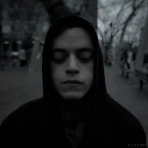 😔 Стикер «Elliot Alderson» для Telegram