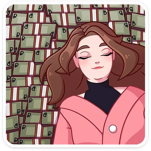 💰 Стикер «Элис» для Telegram