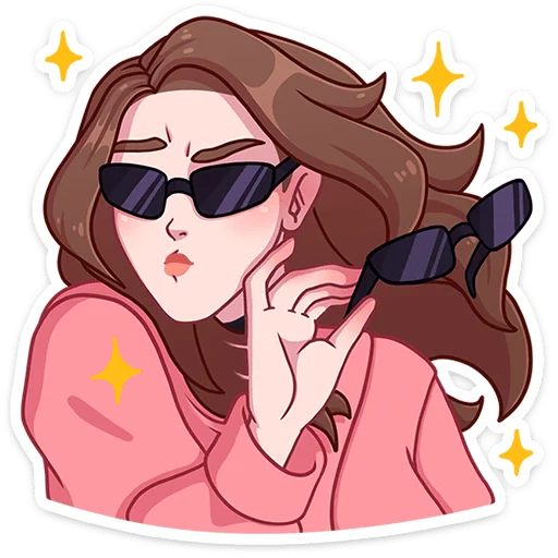 😎 Стикер «Элис» для Telegram