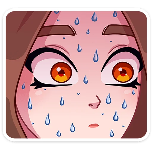 😥 Стикер «Элис» для Telegram