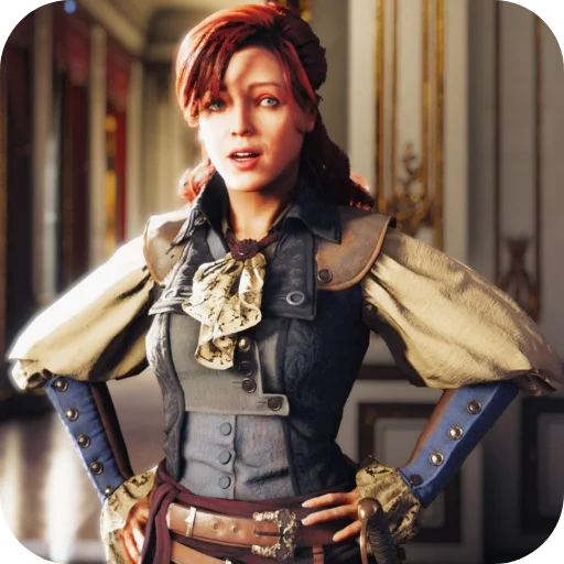 🇫🇷 Стикер «Elise de la Serre» для Telegram