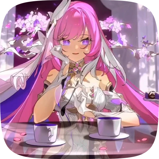 🪷 Стикер «Elisia» для Telegram