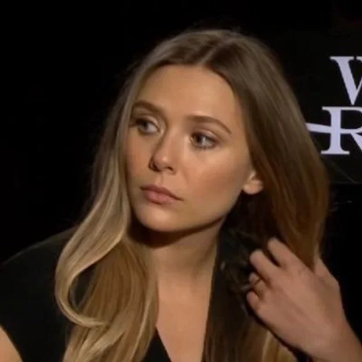 😕 Стикер «Elizabeth Olsen» для Telegram