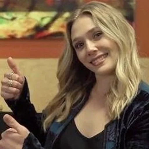 👍 Стикер «Elizabeth Olsen» для Telegram