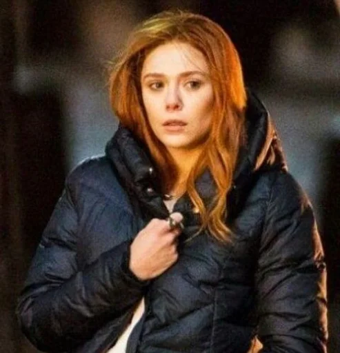😶 Стикер «Elizabeth Olsen» для Telegram
