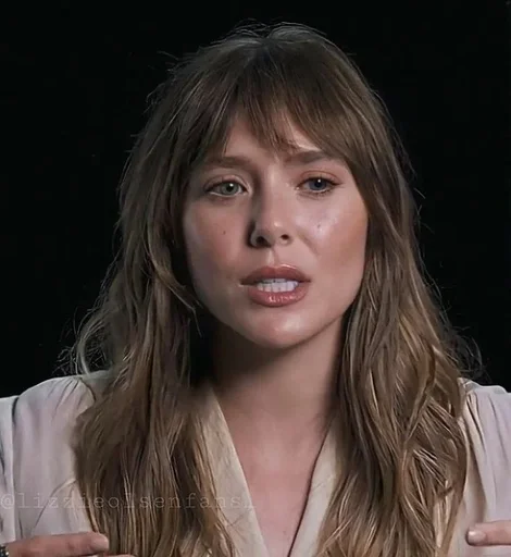 😶 Стикер «Elizabeth Olsen» для Telegram