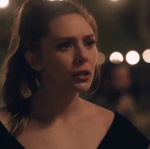 😶 Стикер «Elizabeth Olsen» для Telegram